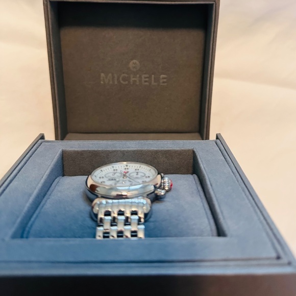 Michele CSX-36 Chronograph Mother of Pearl Dial Date Stainless Steel Watch main image 10